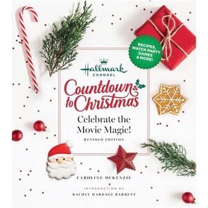 HALLMARK CHANNEL Countdown to Christmas Hardcover Book Recipes Watch Party Games